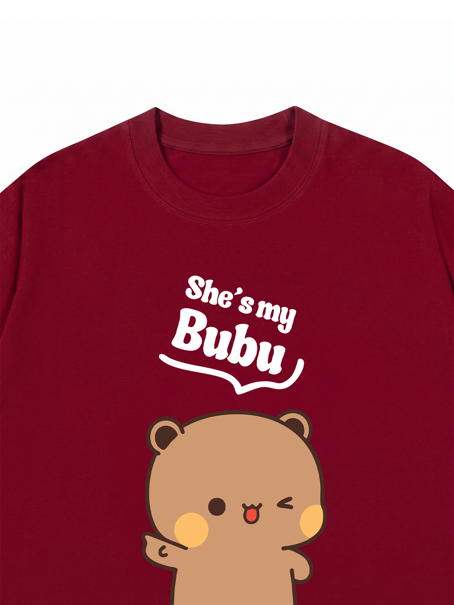 Áo Thun Custom Bubu & Dudu Couple Shirts Matching Bear T-Shirts