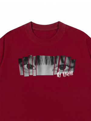 Áo Thun Custom Eyes Shirt Girlfriend And Boyfriend's Eyes