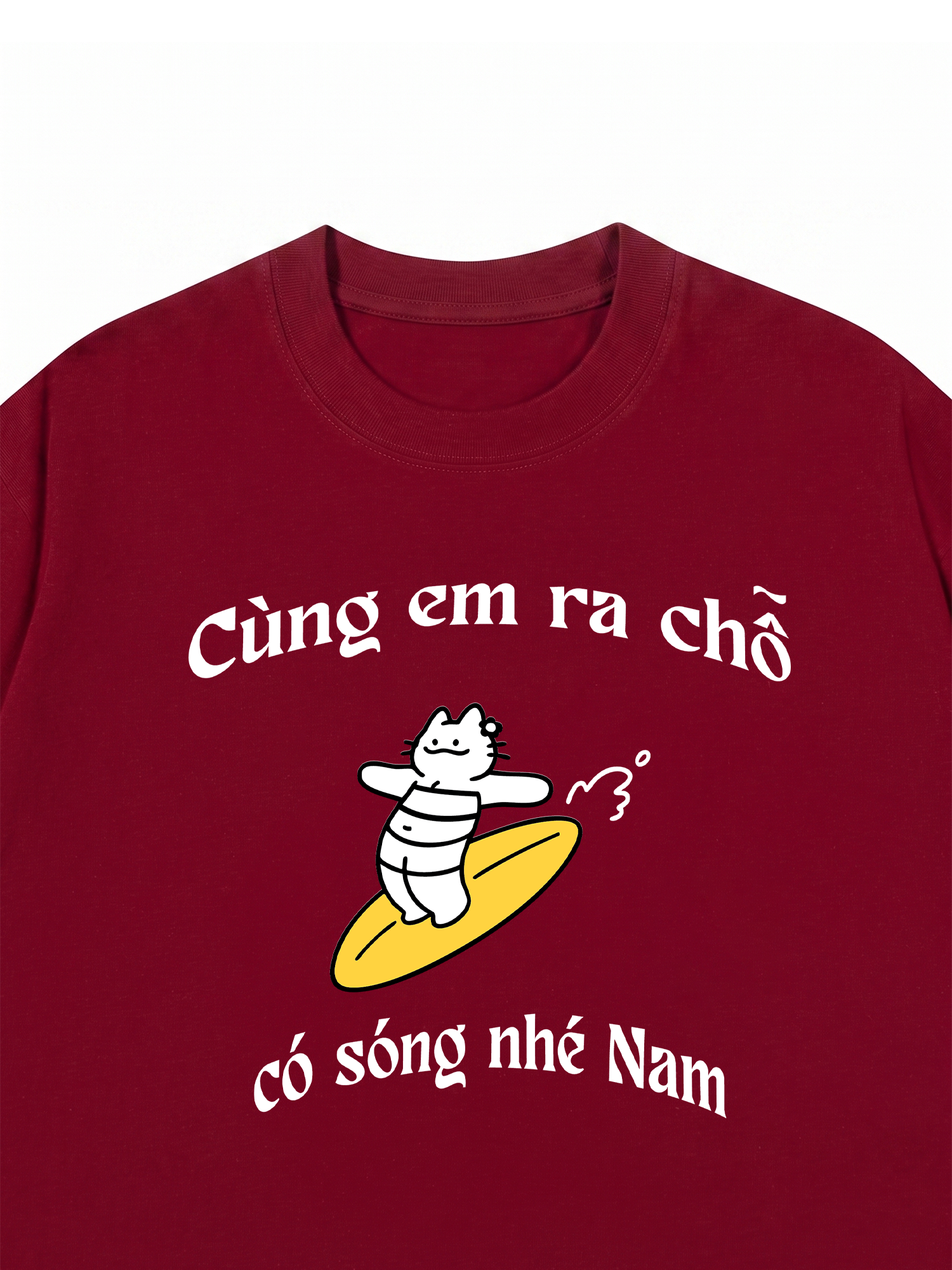 Áo Thun Custom Name Cùng Nhau Ra Chỗ Có Sóng