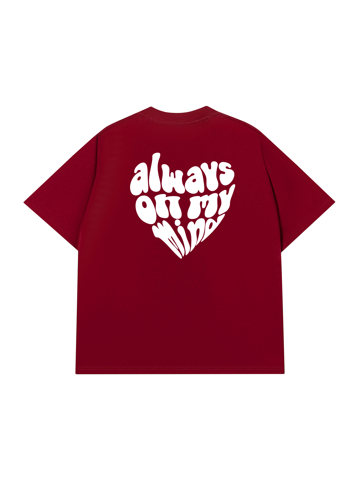 Áo Thun Custom Couple Name Alway On My Mind