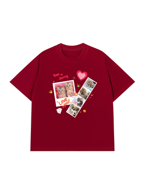 Áo Thun Custom Pets Cat Photobooth Frames