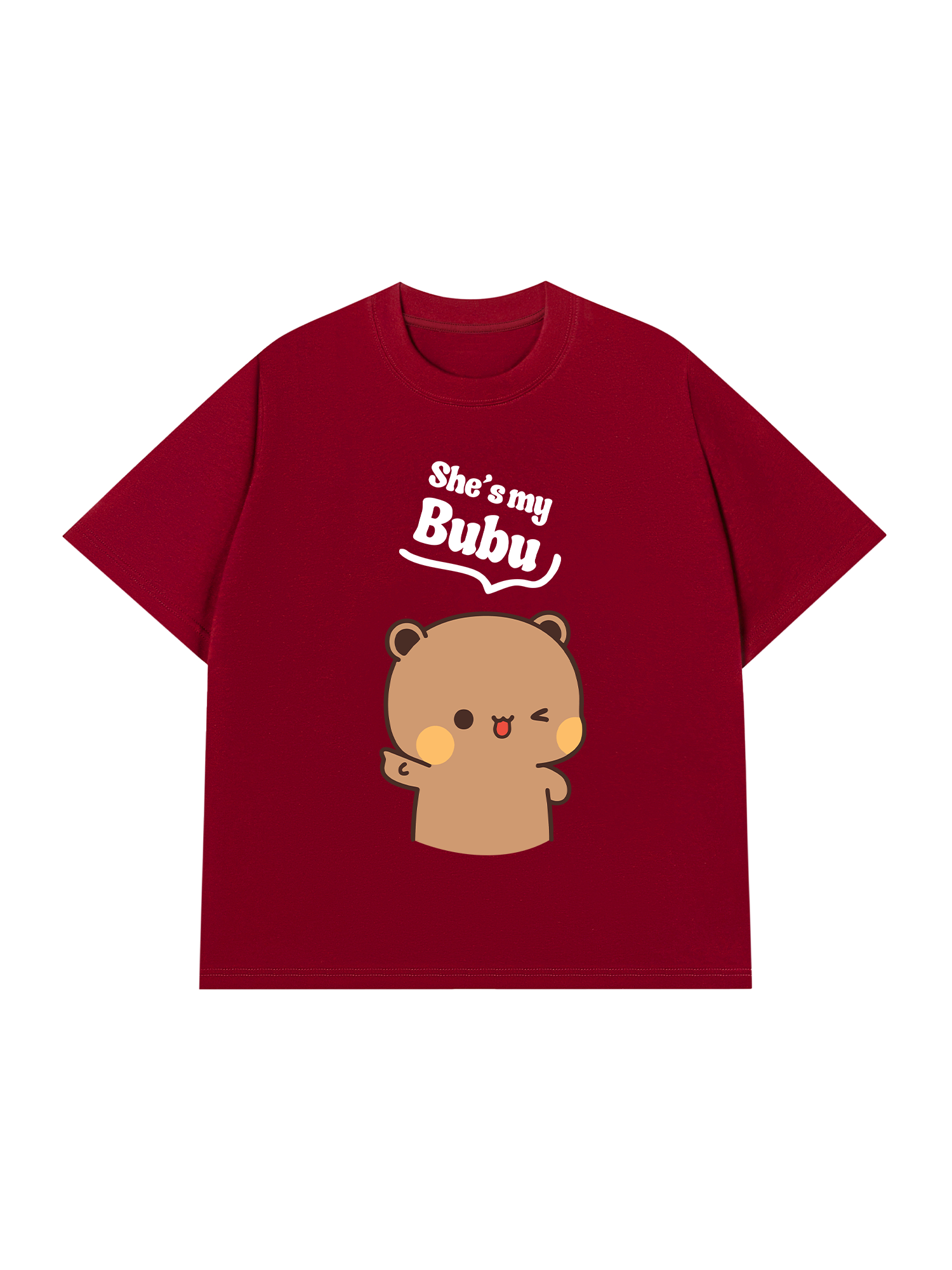Áo Thun Custom Bubu & Dudu Couple Shirts Matching Bear T-Shirts