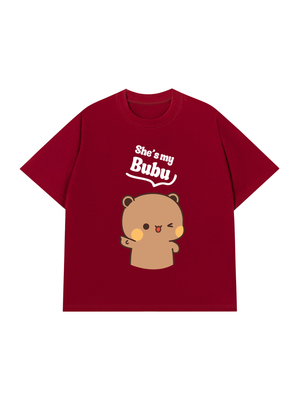 Áo Thun Custom Bubu & Dudu Couple Shirts Matching Bear T-Shirts