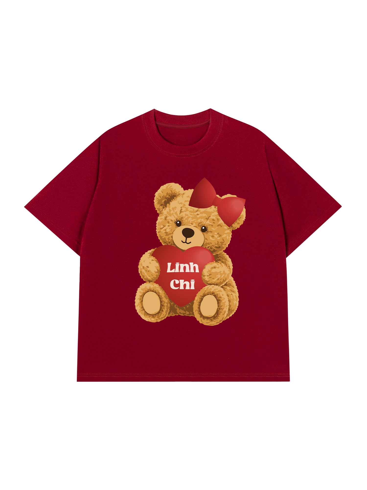 Áo Thun Custom Couple Teddy Couple