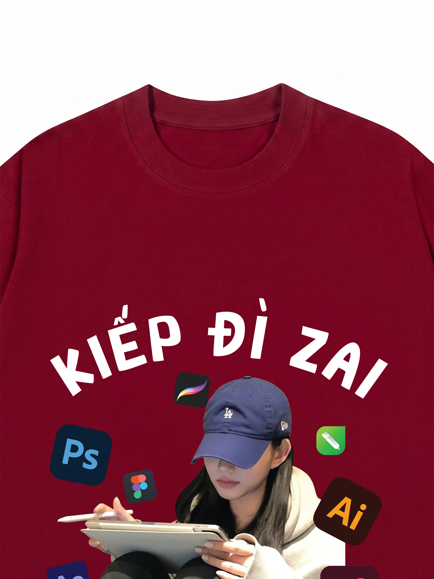 Áo Thun Custom Jod Kiếp Đì Zai