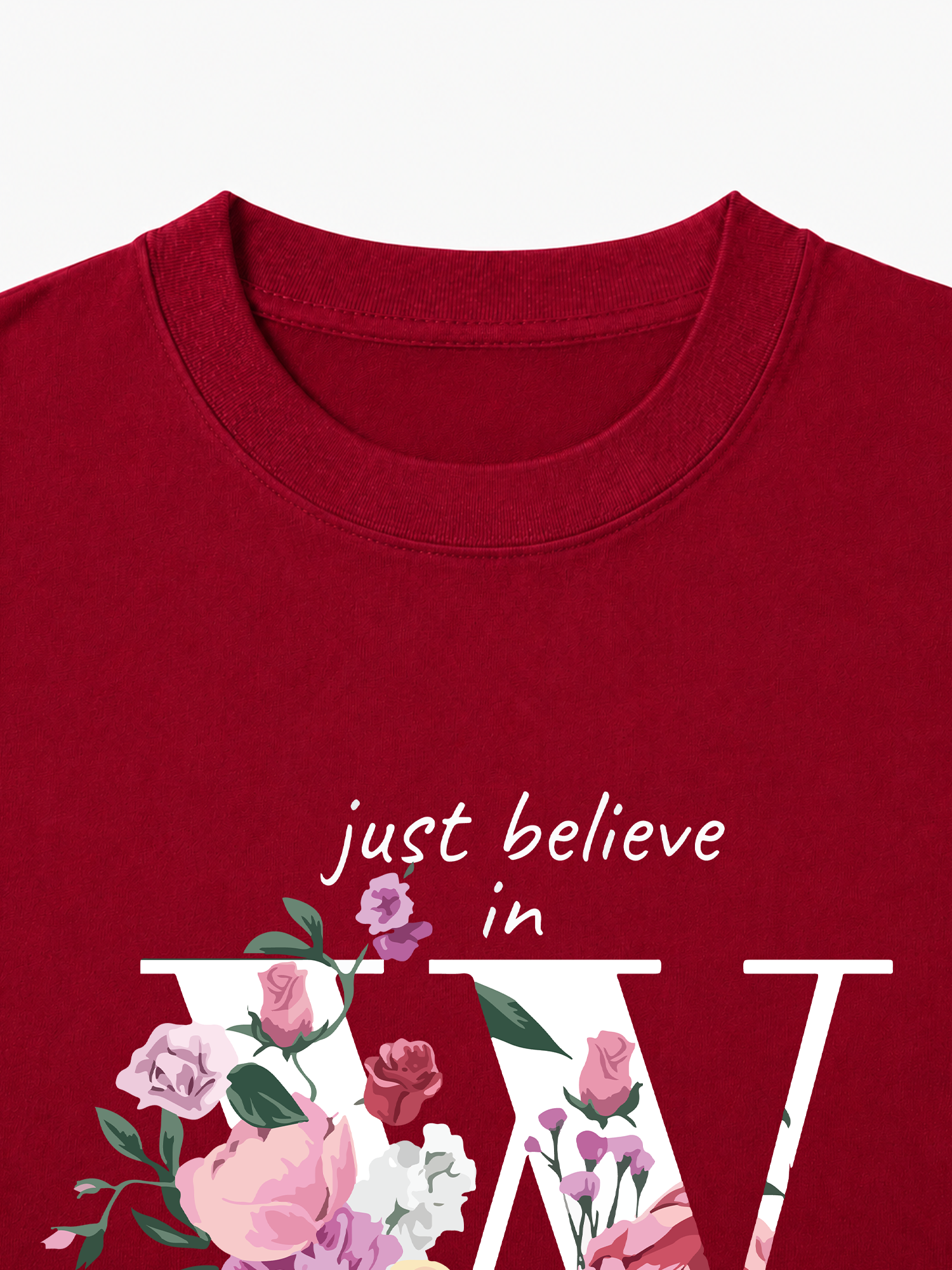 Áo Thun Nữ Just Believe In