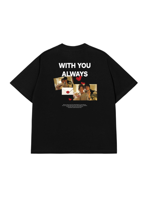 Áo Thun Custom Couple With You Always