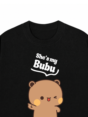 Áo Thun Custom Bubu & Dudu Couple Shirts Matching Bear T-Shirts