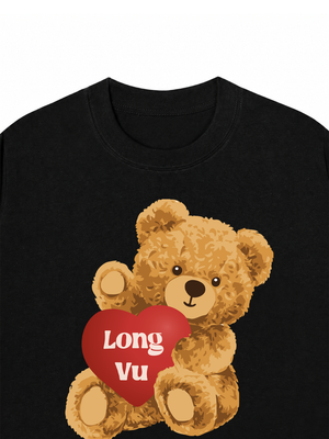 Áo Thun Custom Couple Teddy Couple