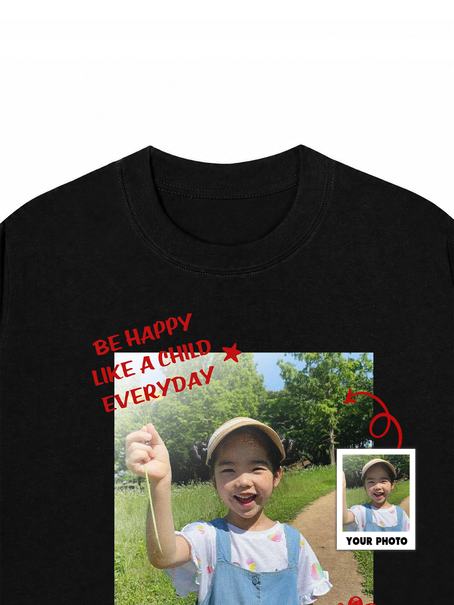 Áo Thun Custom Childhood's Photo