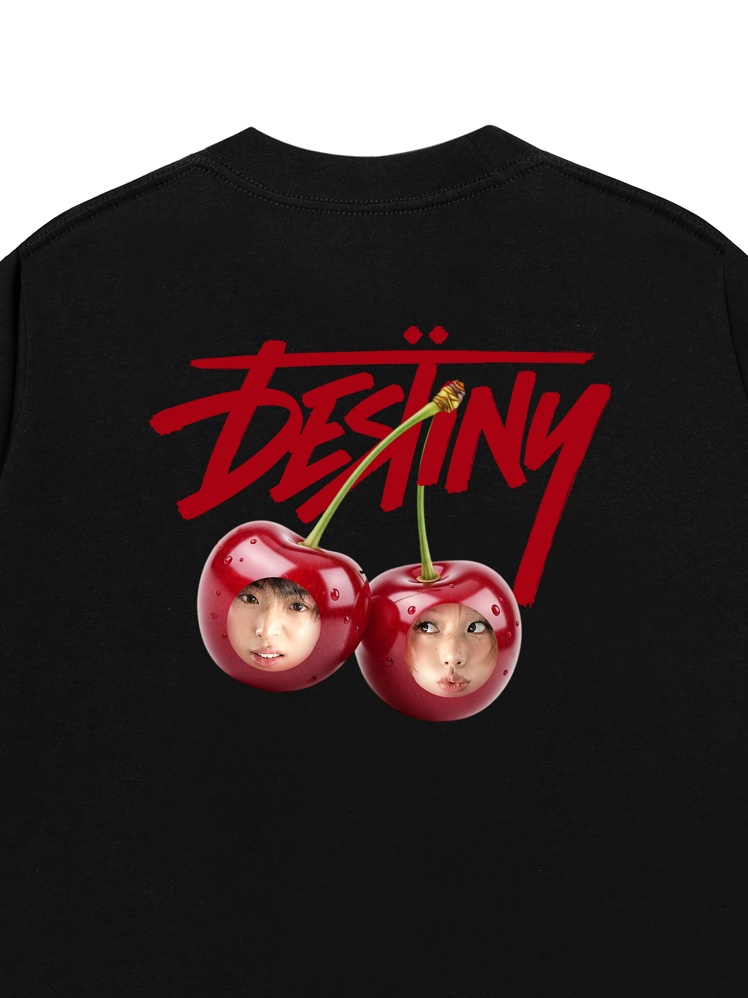 Áo Thun Custom Cherry Couple Destiny