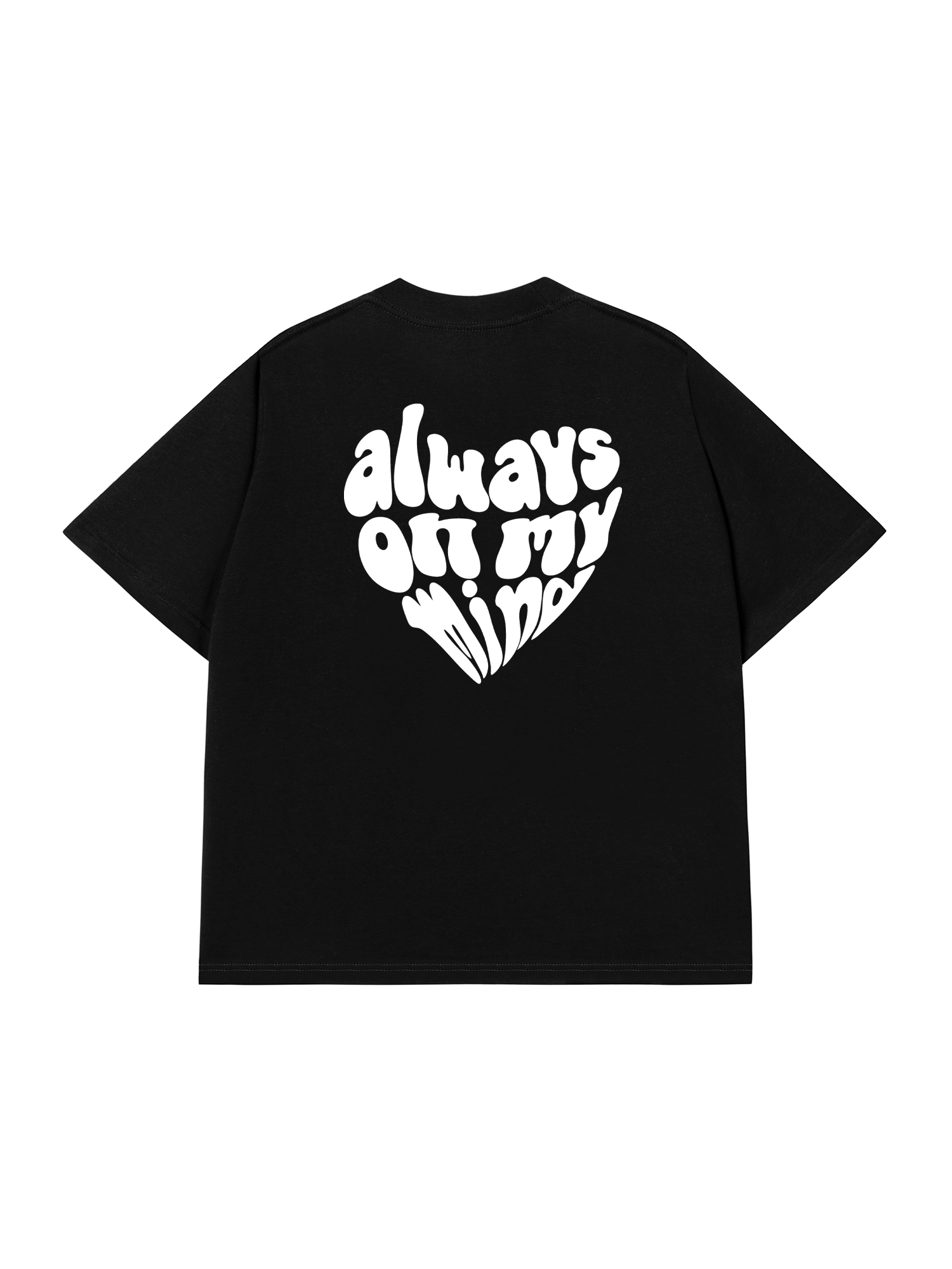 Áo Thun Custom Couple Name Alway On My Mind
