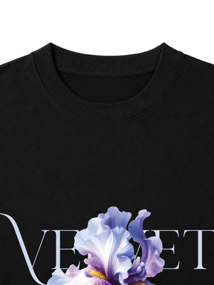 Áo Thun Nữ Bloom Velvet Iris