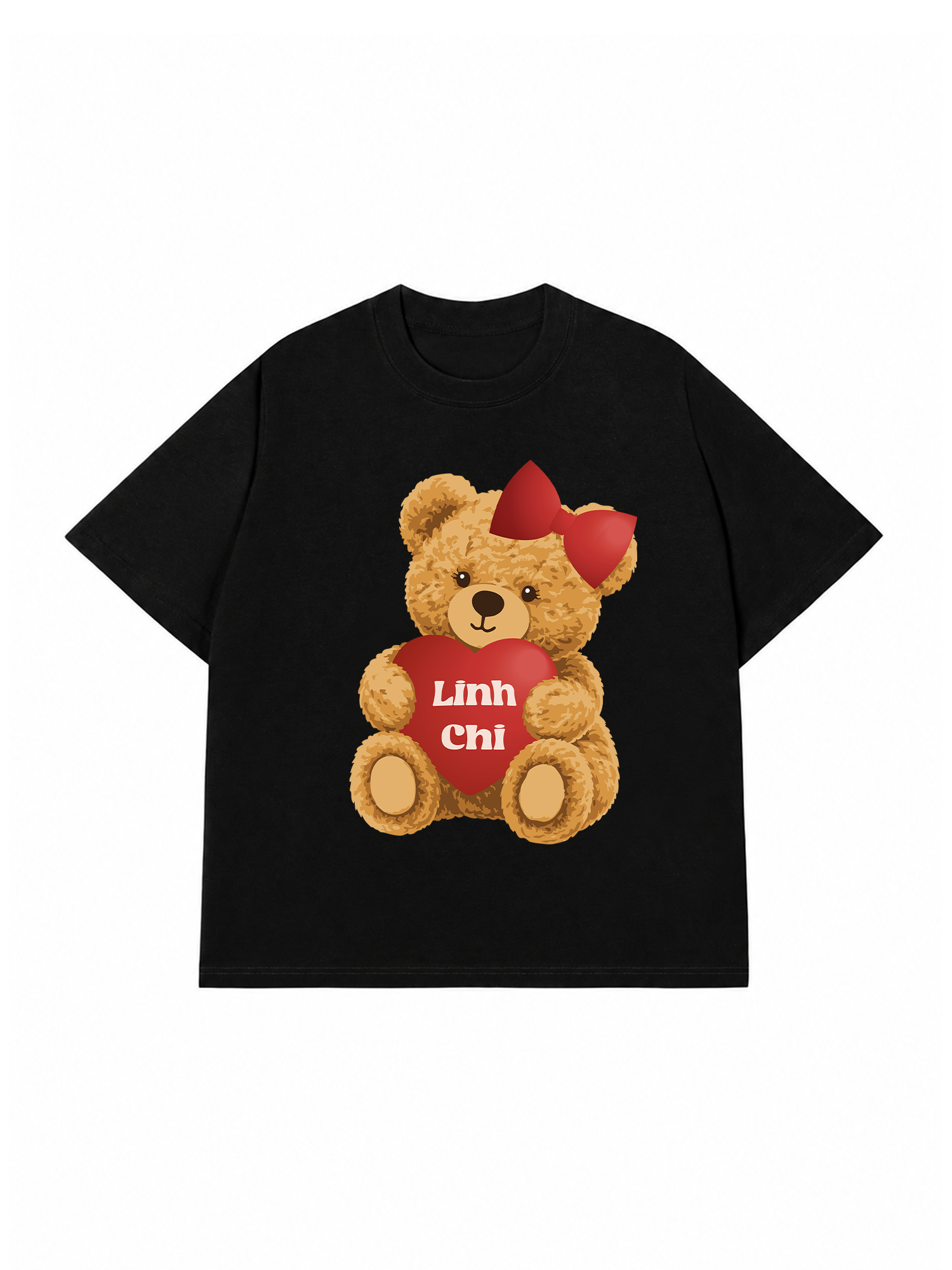 Áo Thun Custom Couple Teddy Couple