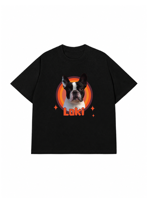 Áo Thun Custom Pet Vintage Pet Circle