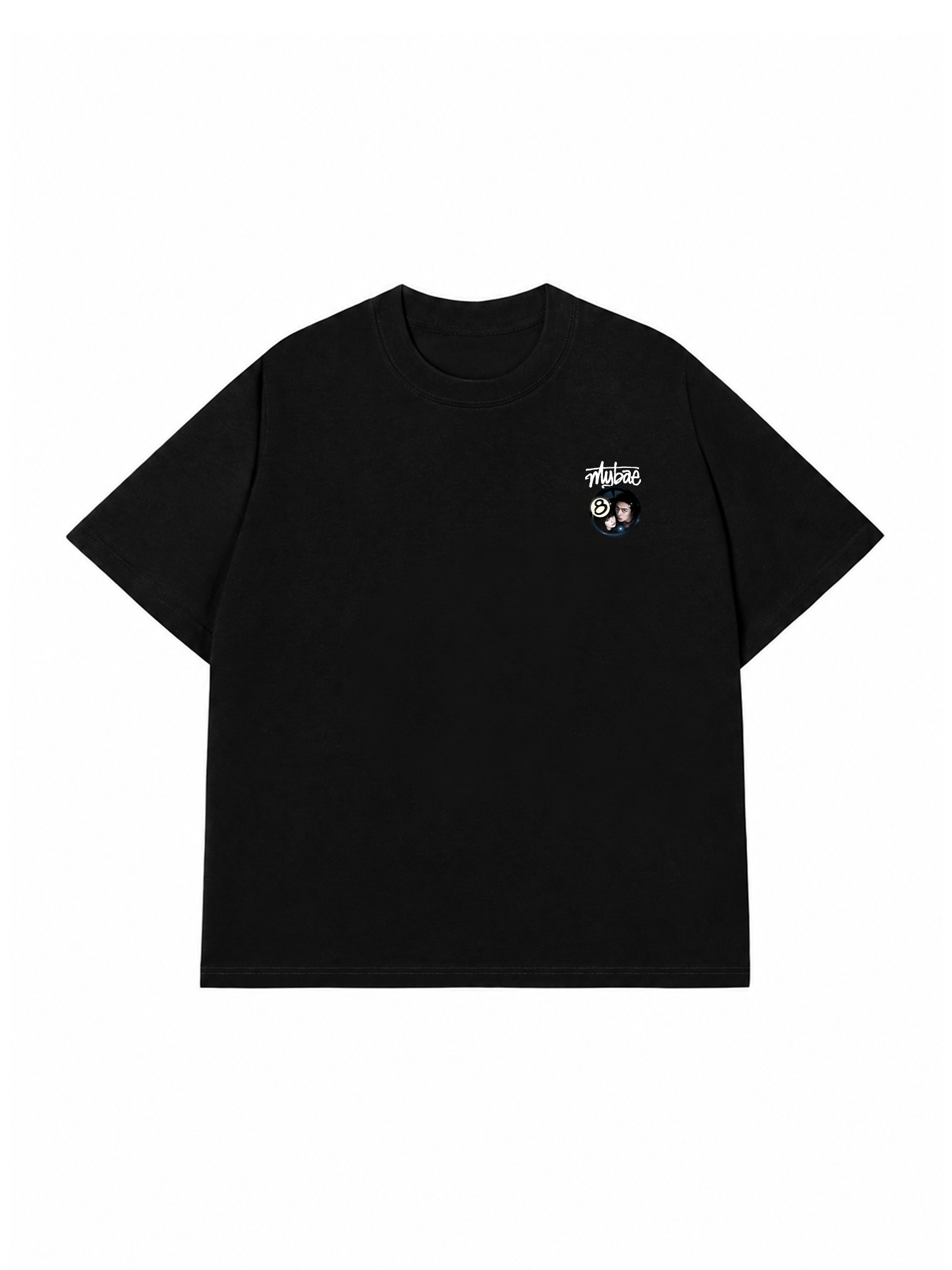 Áo Thun Custom Couple Blue Pocket Lover My Bae