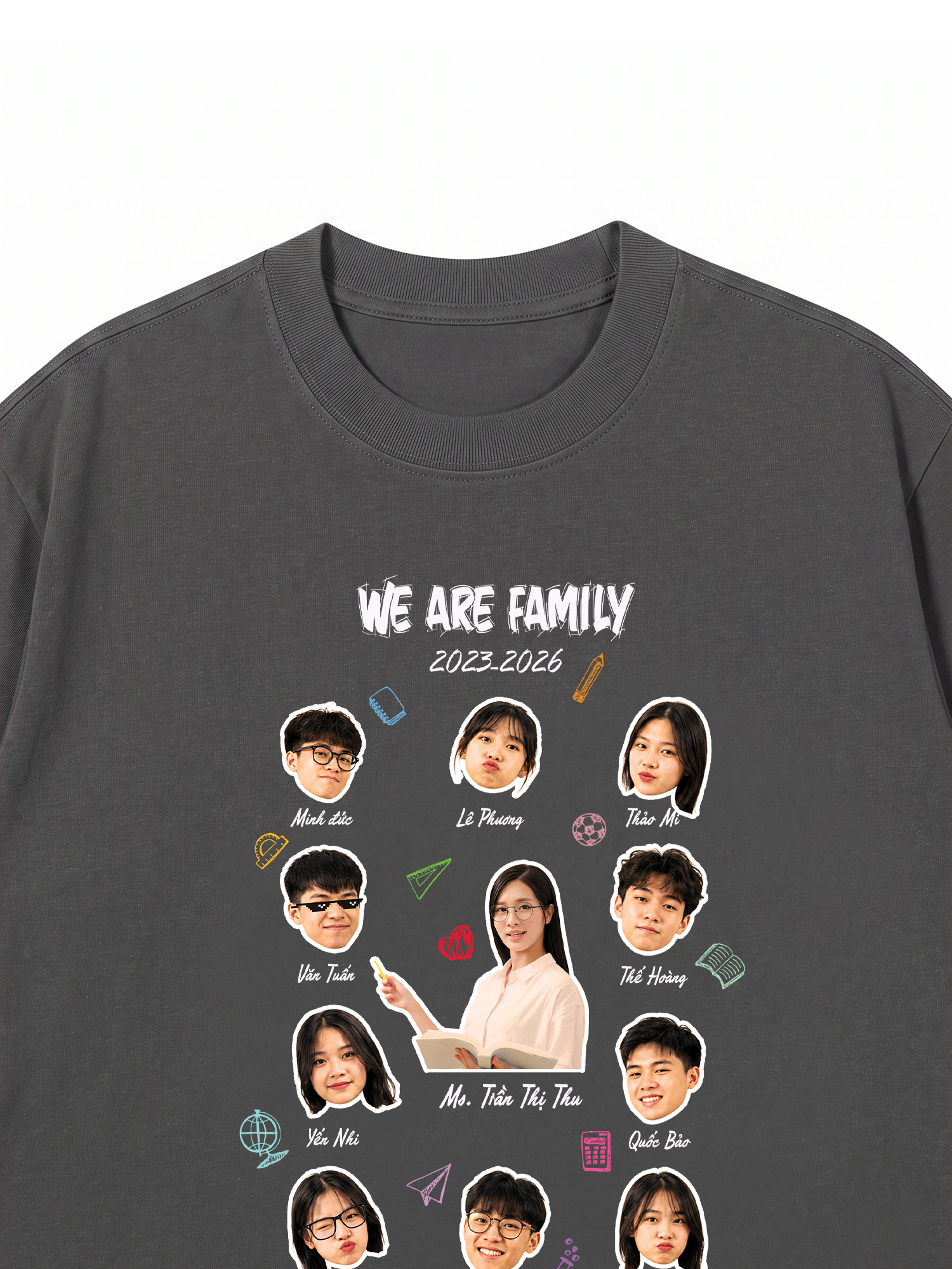 Áo Thun Custom Class Shirt We Are Family