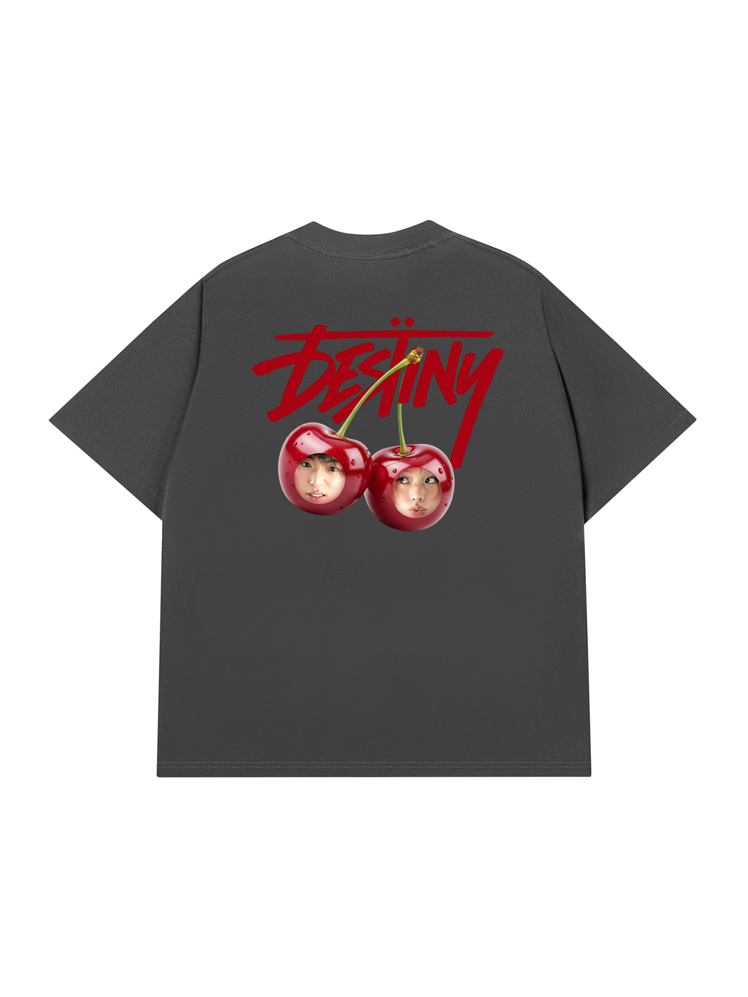 Áo Thun Custom Cherry Couple Destiny