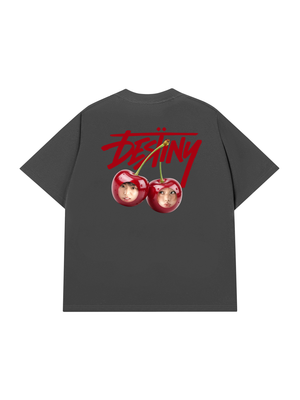 Áo Thun Custom Cherry Couple Destiny