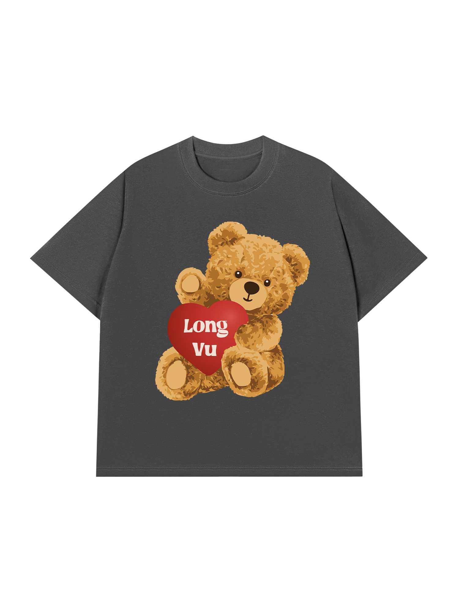 Áo Thun Custom Couple Teddy Couple