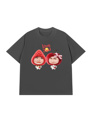 Áo Thun Custom Fruit Couple