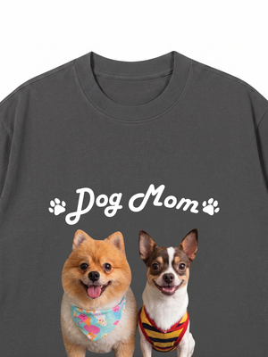 Áo Thun Custom Pet Smiling Dog Besties