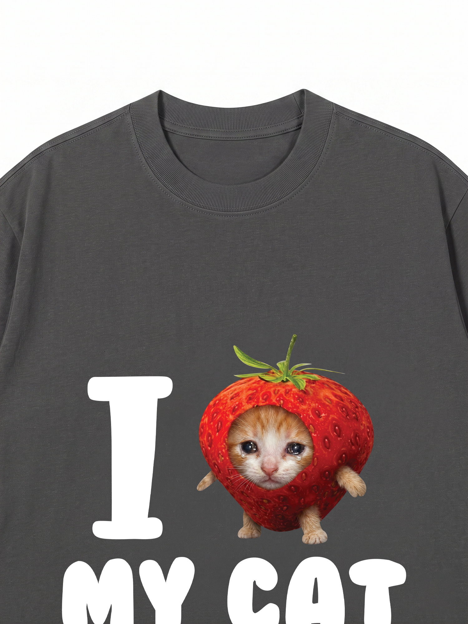 Áo Thun Custom Pet I Love My Cat