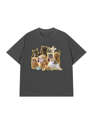 Áo Thun Custom Pet Meow Group