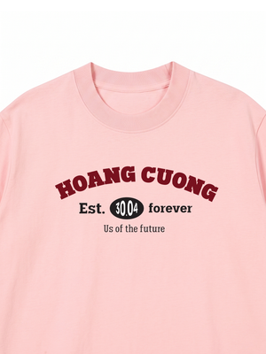 Áo Thun Couple Name And Birthday