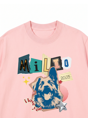 Áo Thun Custom Pet's name and birthday