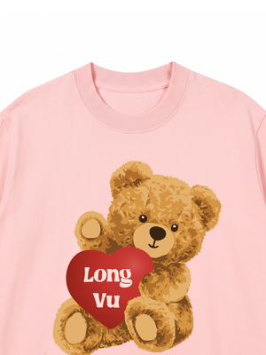 Áo Thun Custom Couple Teddy Couple
