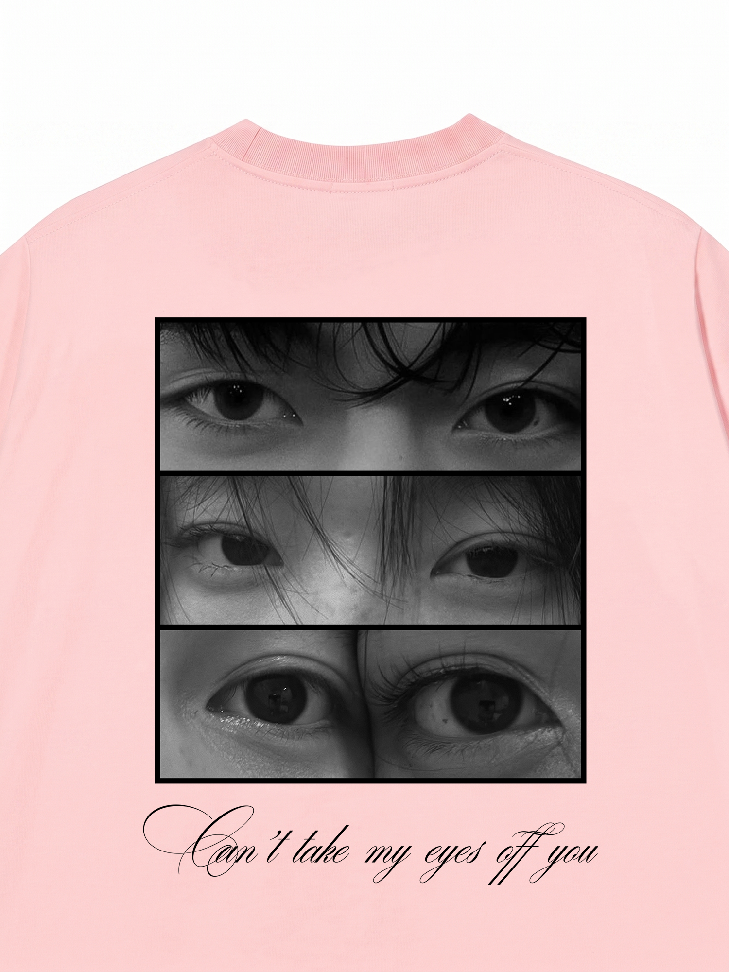 Áo Thun Custom Eyes Couple Photo