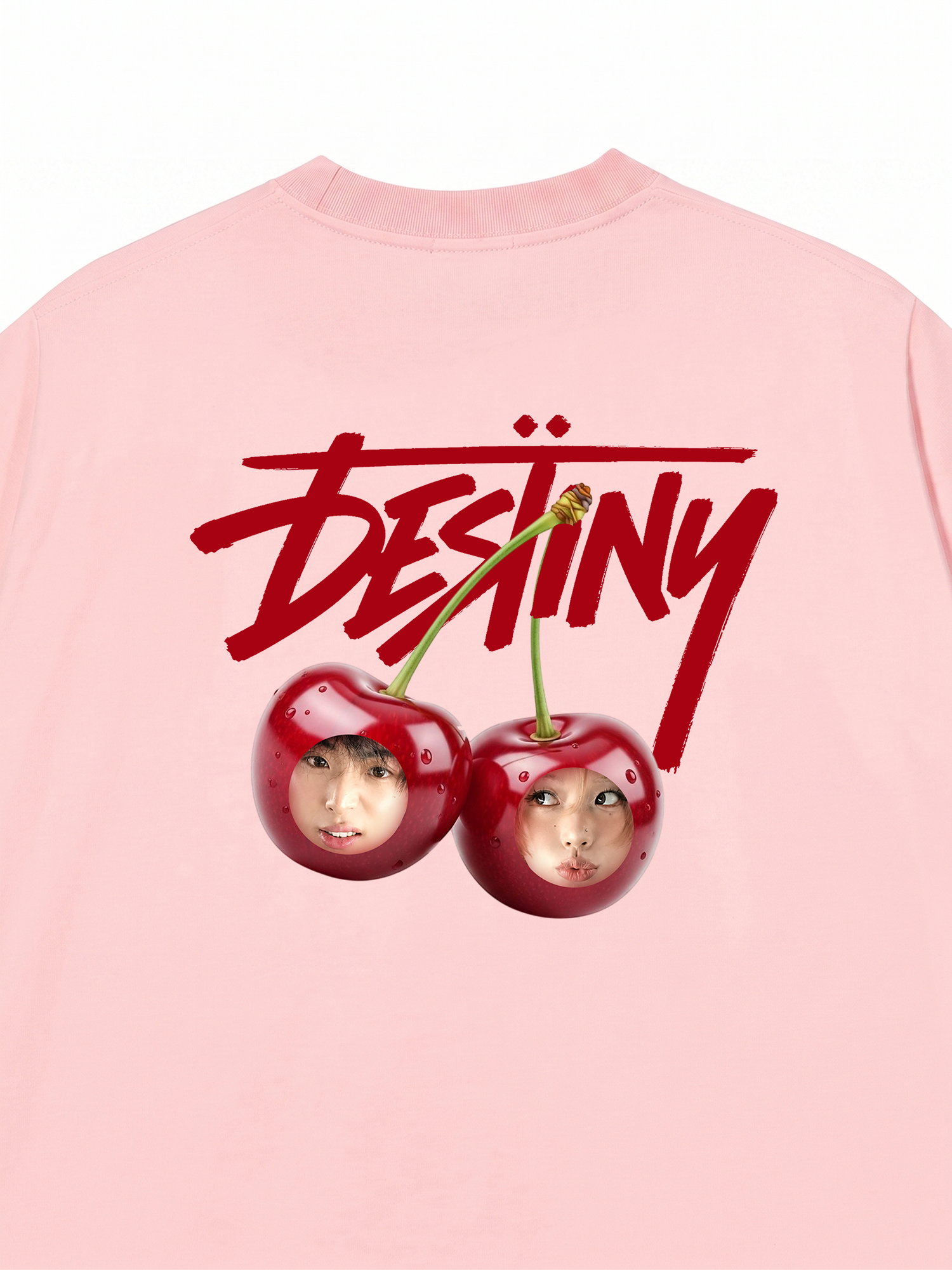 Áo Thun Custom Cherry Couple Destiny