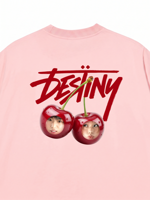 Áo Thun Custom Cherry Couple Destiny
