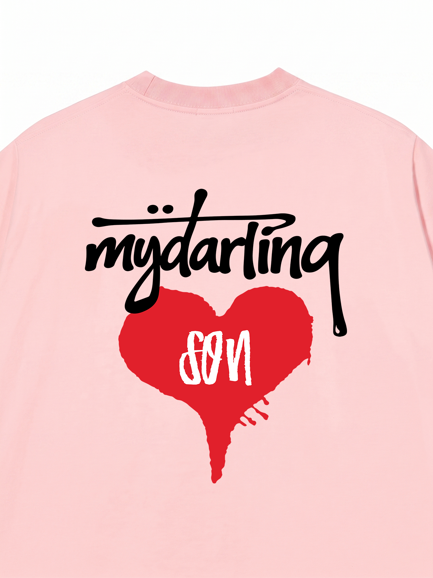 Áo Thun Custom Name My Bae, My Darling