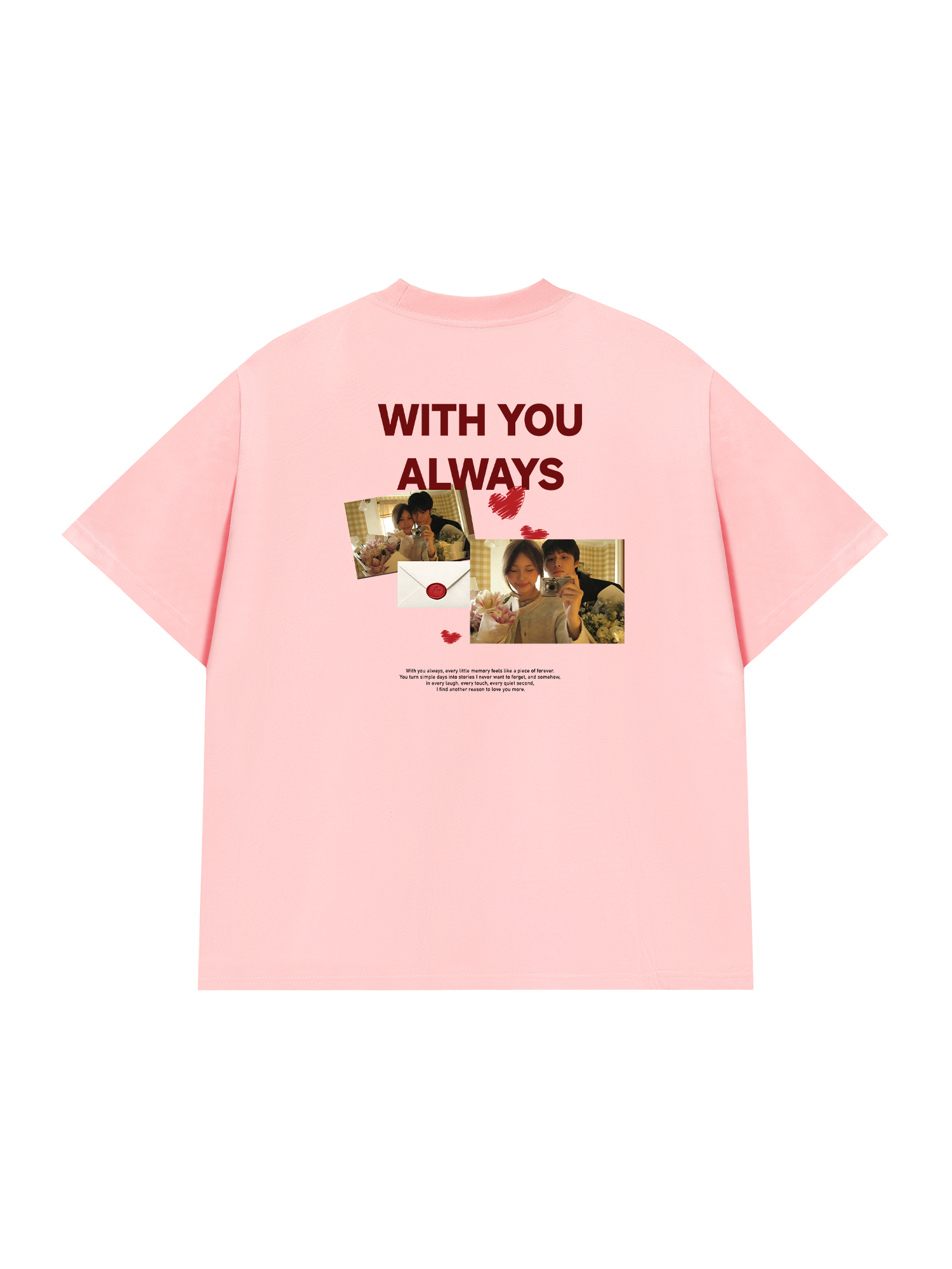 Áo Thun Custom Couple With You Always