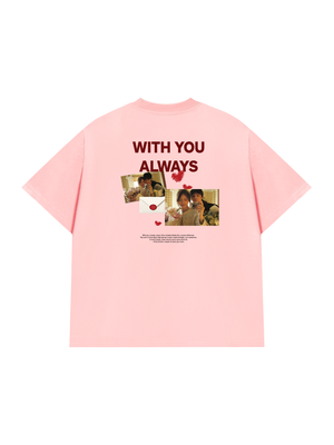 Áo Thun Custom Couple With You Always