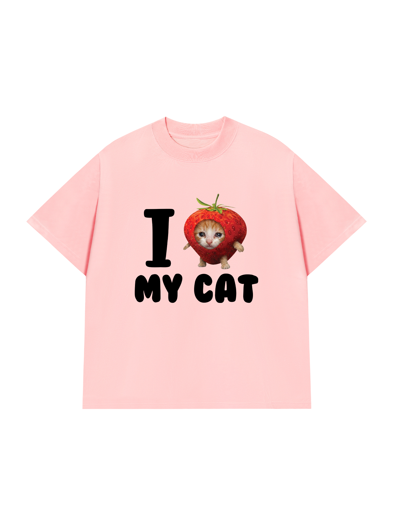 Áo Thun Custom Pet I Love My Cat
