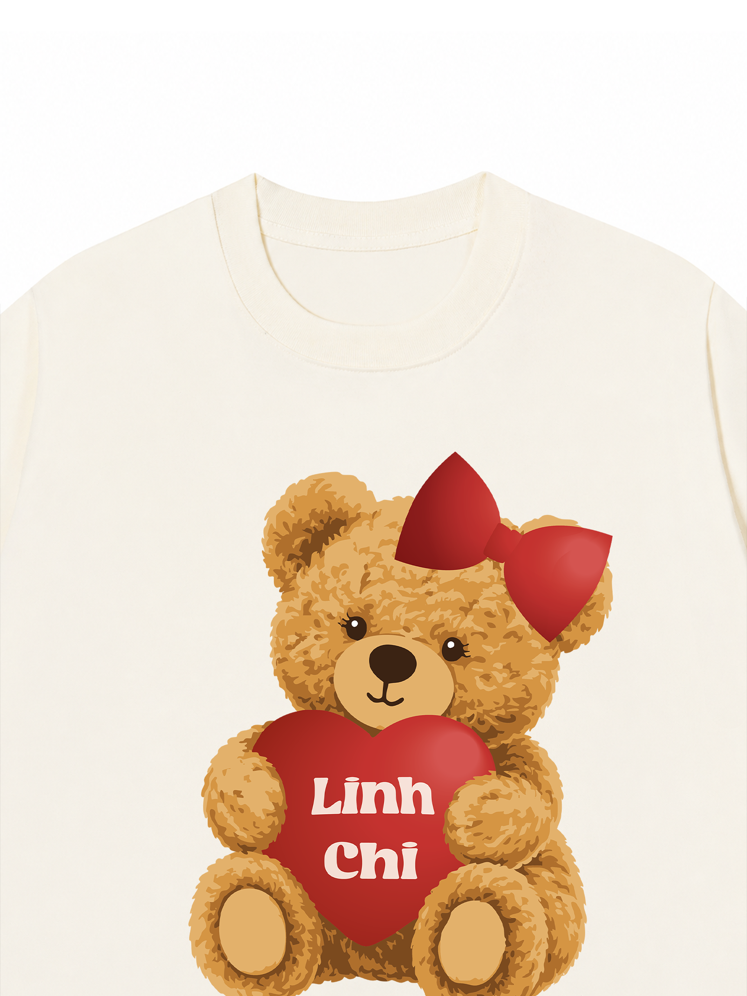 Áo Thun Custom Couple Teddy Couple