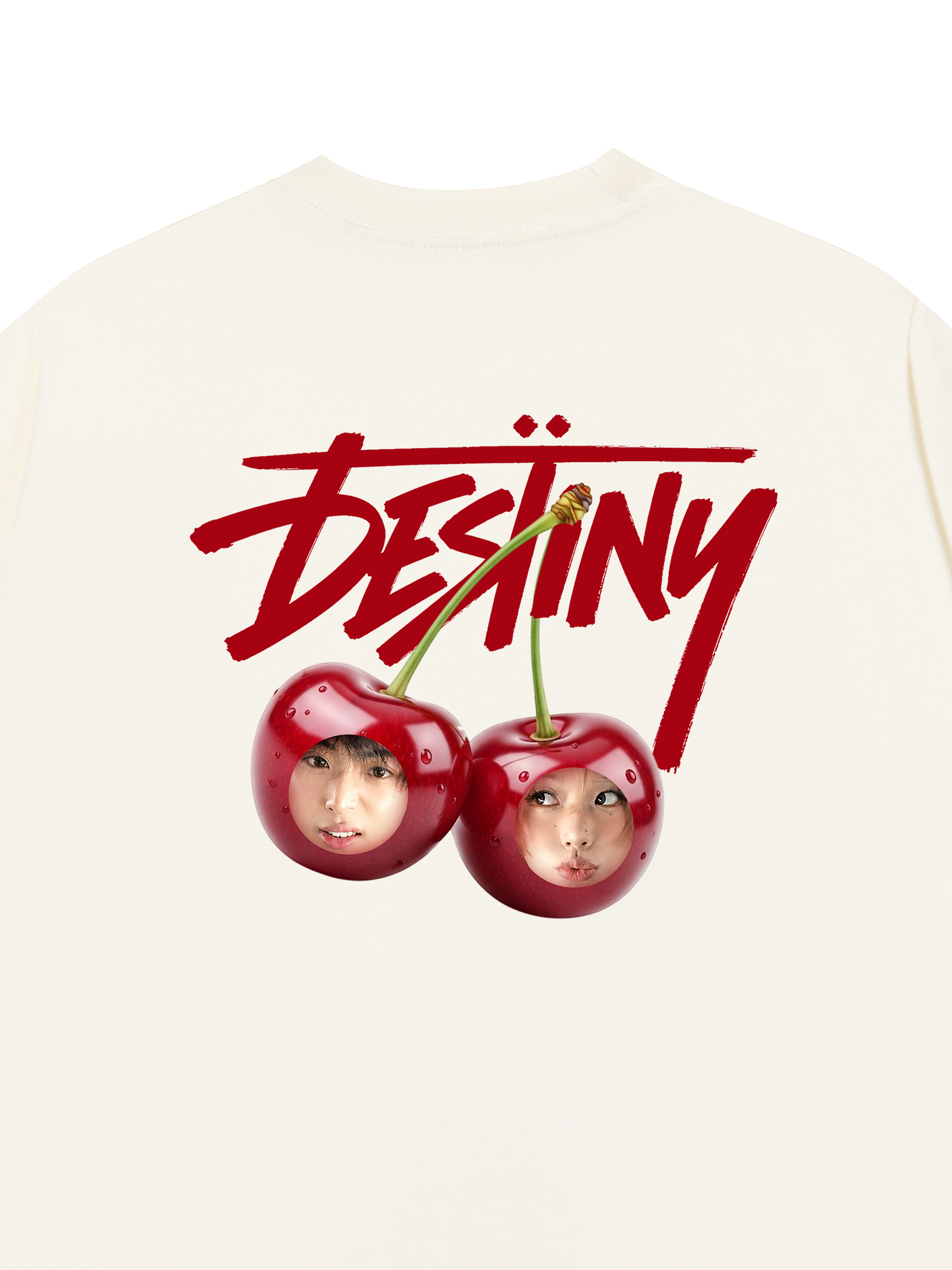 Áo Thun Custom Cherry Couple Destiny