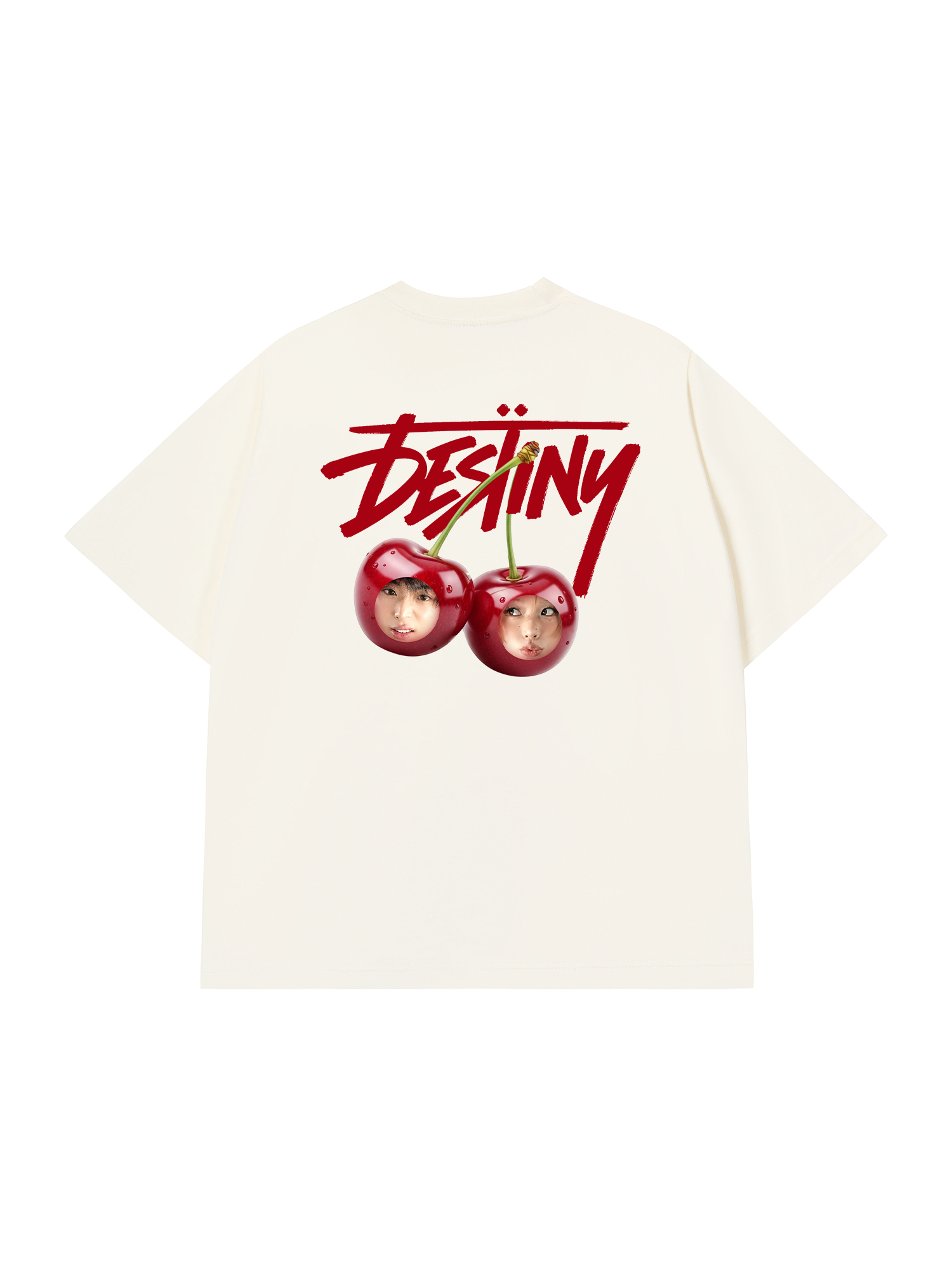 Áo Thun Custom Cherry Couple Destiny