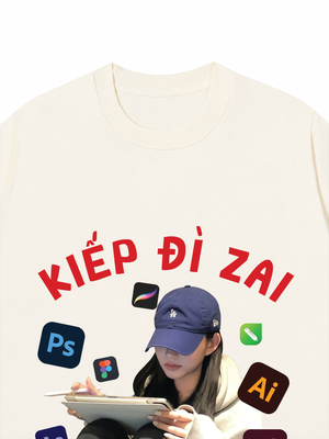 Áo Thun Custom Jod Kiếp Đì Zai