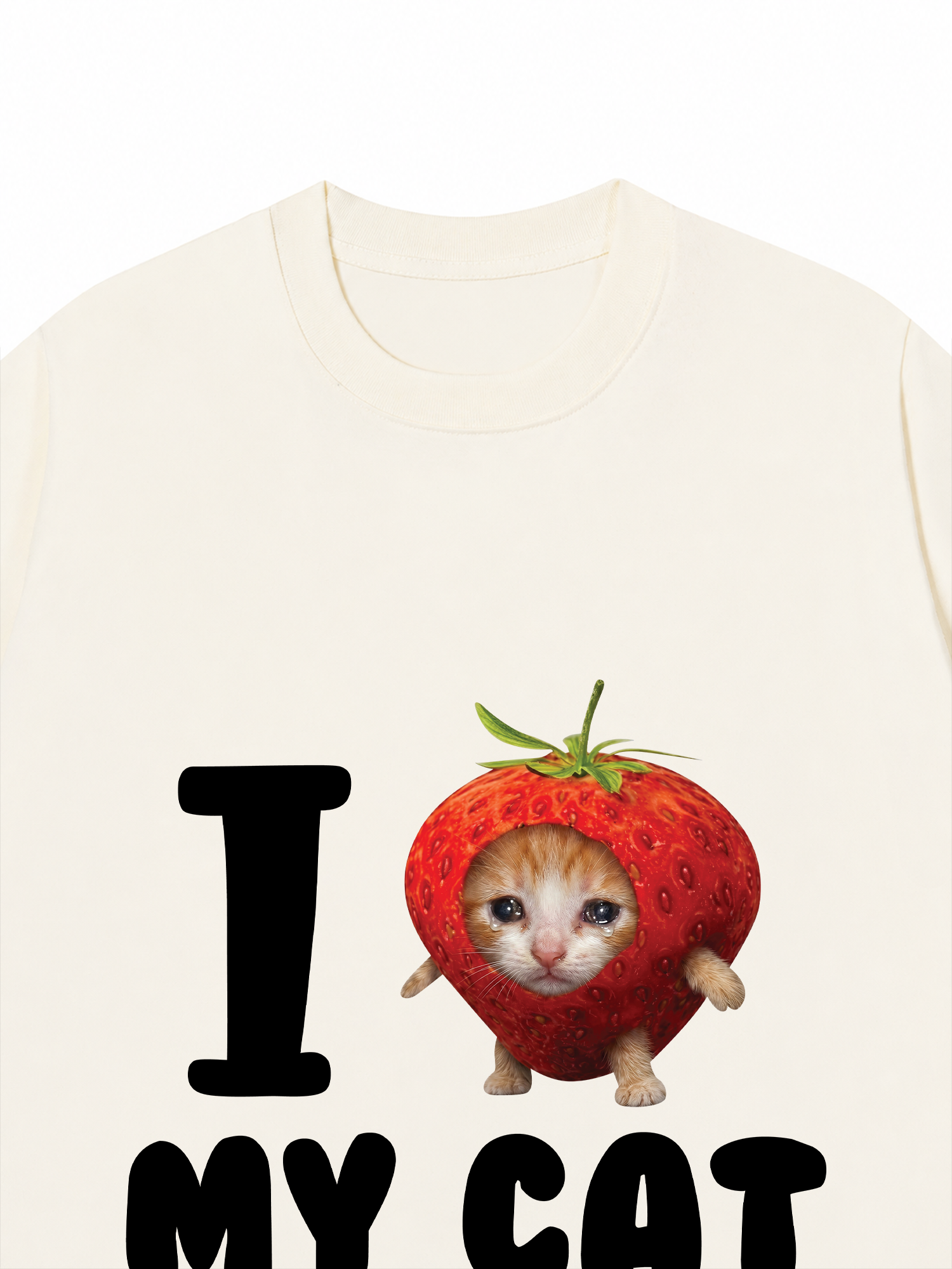 Áo Thun Custom Pet I Love My Cat
