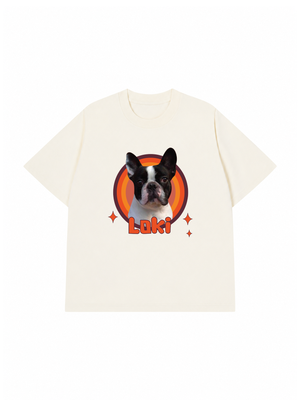 Áo Thun Custom Pet Vintage Pet Circle