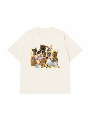Áo Thun Custom Pet Meow Group