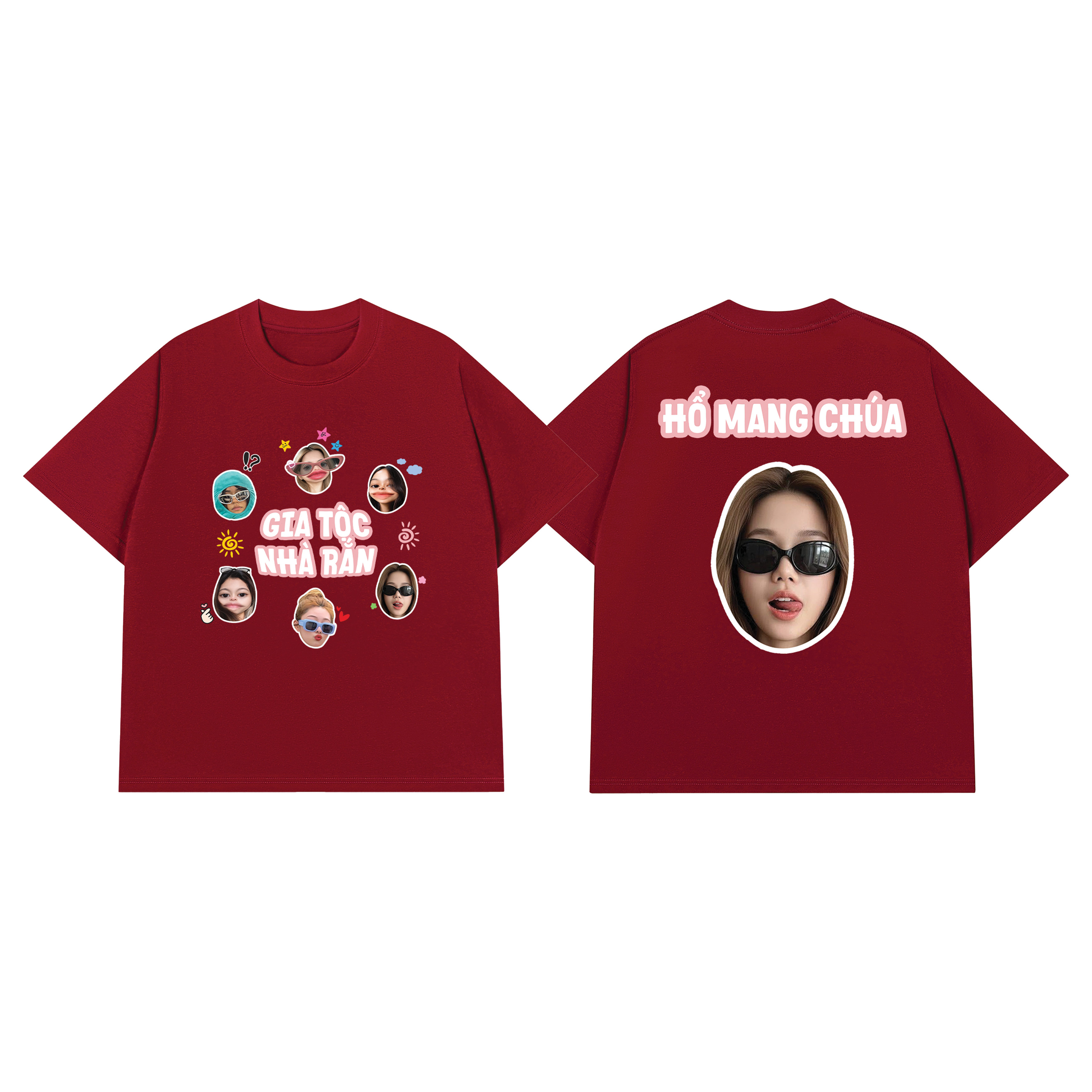 Áo Thun Custom Bestie Hội Rắn