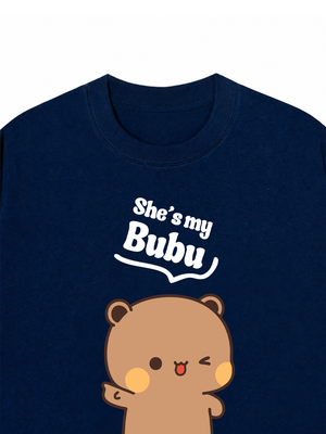 Áo Thun Custom Bubu & Dudu Couple Shirts Matching Bear T-Shirts
