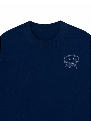 Áo Thun Custom Pet Lineart
