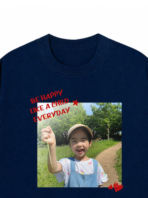 Áo Thun Custom Childhood's Photo