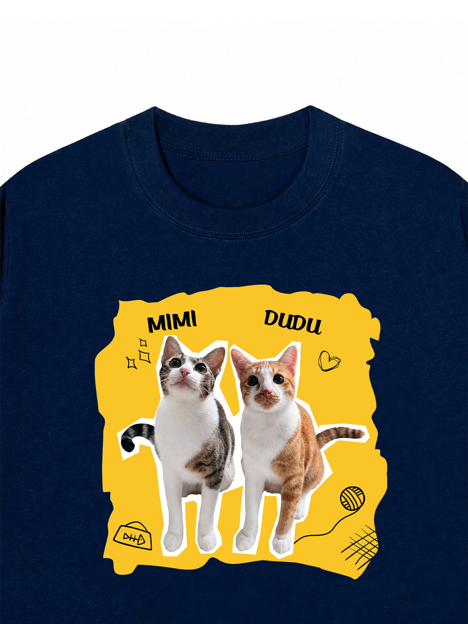 Áo Thun Custom Photo Pet Cat